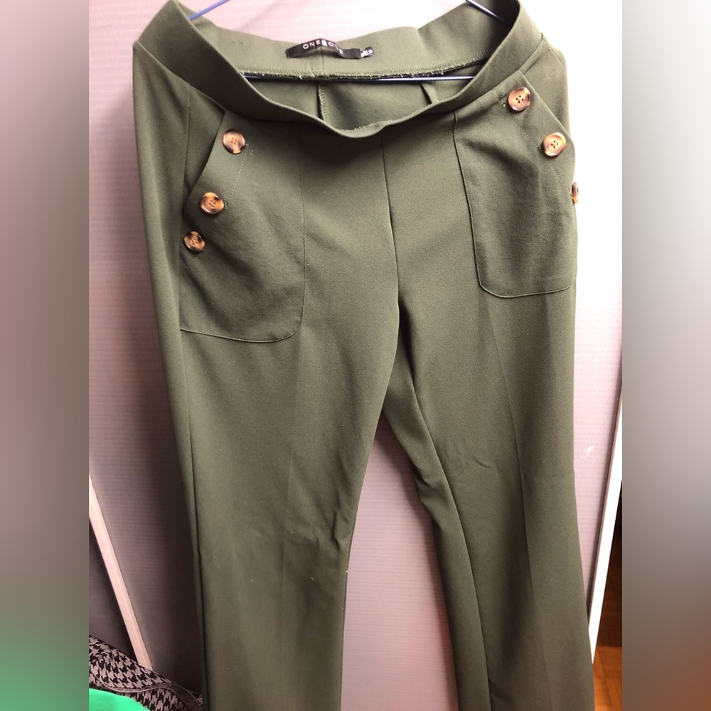 Green pants